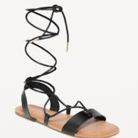 Old Navy Black Women's Sandals - Picture 4 of 5